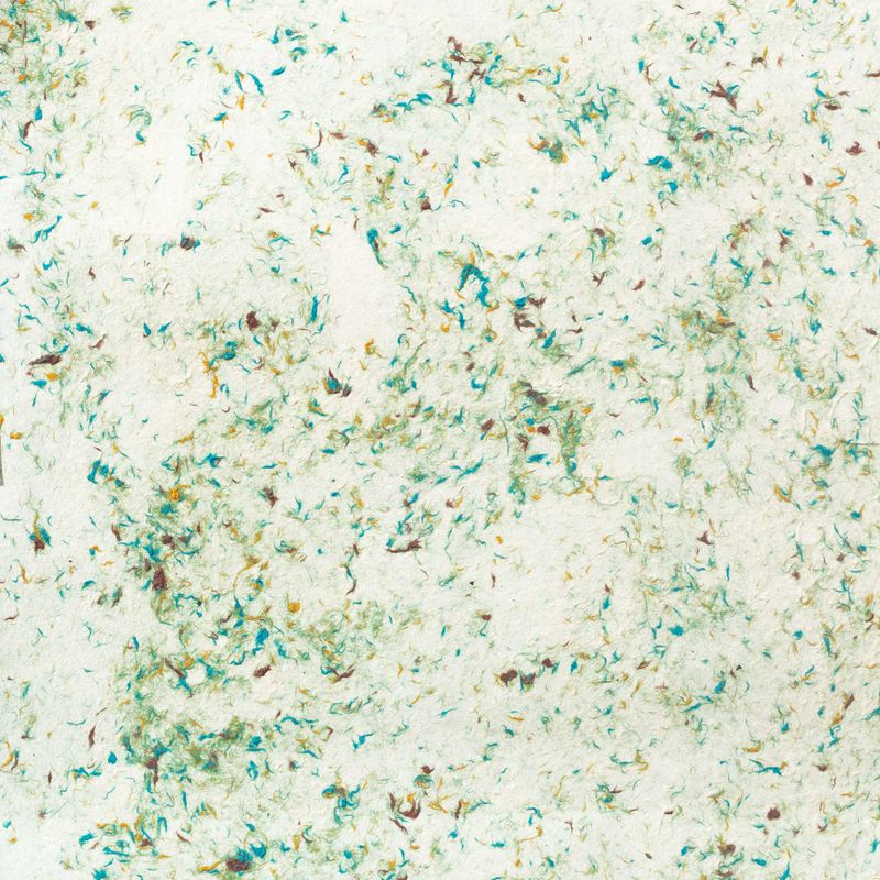 Lokta Craft / Papel de regalo (51x76cm) - Algodón verde