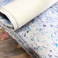 Lokta Craft / Papel de regalo (51x76cm) - Algodón azul
