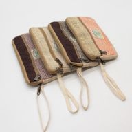 Hemp Phone/Tobacoo/Anything Zip Pouch (surtido)