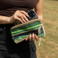 Hemp Phone/Tobacoo/Anything Zip Pouch (surtido)