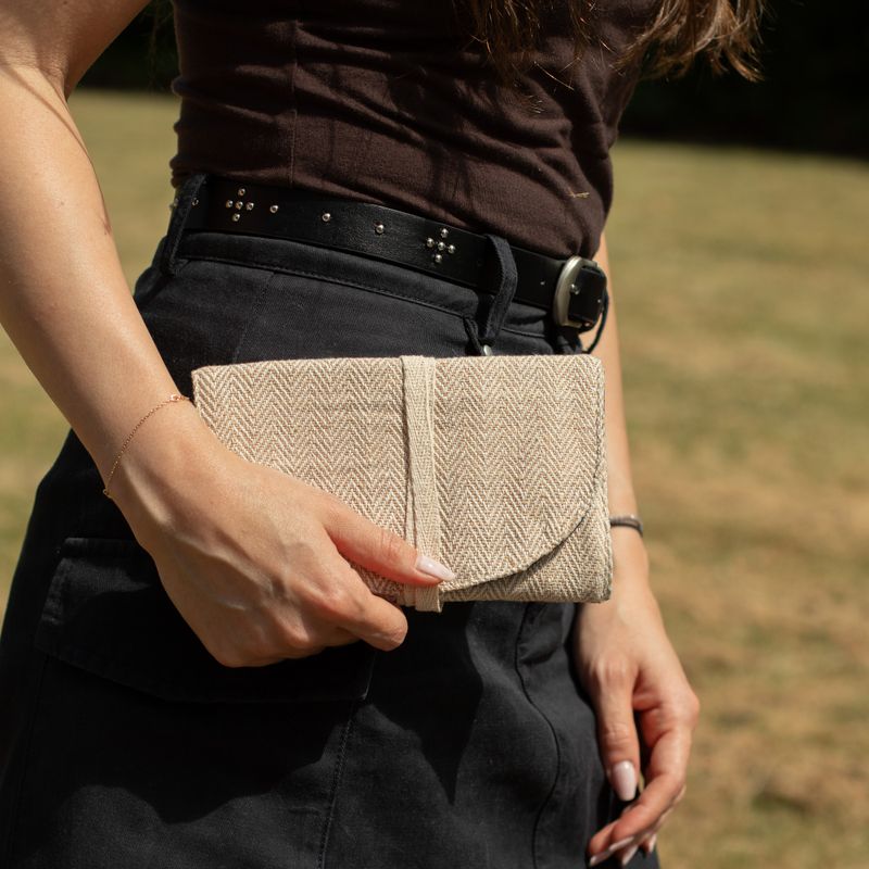 Funda de cáñamo para envoltorios (teléfono/tabaco/cualquier cosa) (mixto)