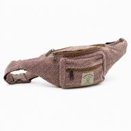 Bolso de estilo algodón cáñamo (tipo cinturón o riñonera) - Vino