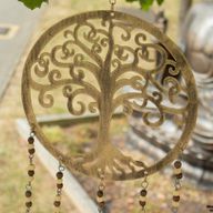 Campanadas de la India - Grande Campanas del Árbol de la Vida - 25 cm