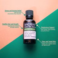 Aceite esencial orgánico de cedro del Atlas 50 ml