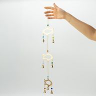 Campanas indias - Gota de pez - 7 campanas - 8,5x54 cm