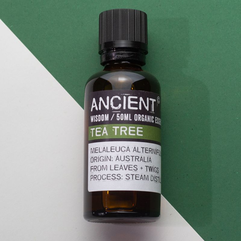 Aceite esencial orgánico de árbol de té 50 ml