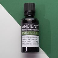 Aceite esencial orgánico de pachulí de 50 ml