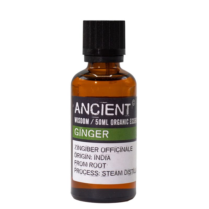 Aceite esencial orgánico de jengibre 50 ml