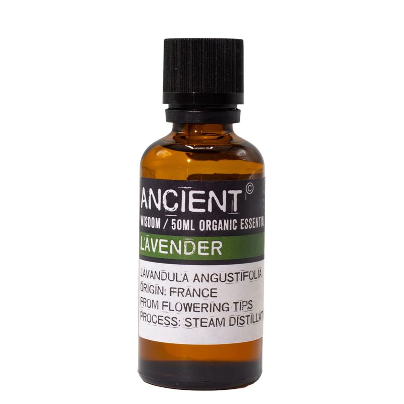 Aceite esencial orgánico de lavanda 50 ml