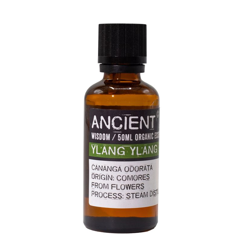Aceite esencial orgánico de ylang-ylang 50 ml