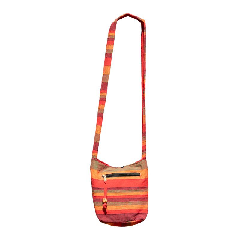 Bolso bandolera Nepal - naranja amanecer
