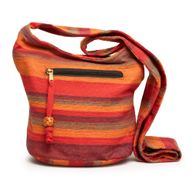 Bolso bandolera Nepal - naranja amanecer