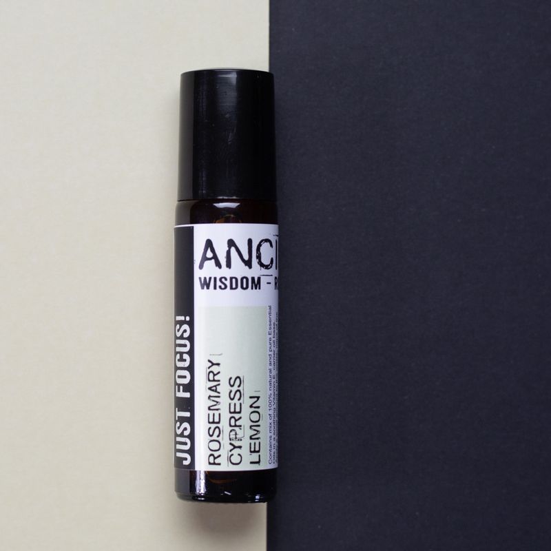Mezcla de aceites esenciales para roll-on de 10 ml - ¡Enfócate!