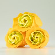 Caja de 3 Flores de Jabón - Rosas de Primavera