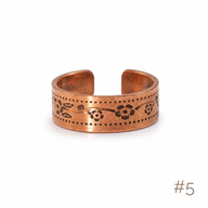 Anillos de Cobre con Imanes - Diseños y Tallas Surtidas