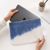 Funda de fieltro para portátil (hasta 14")  - Azul Horzon
