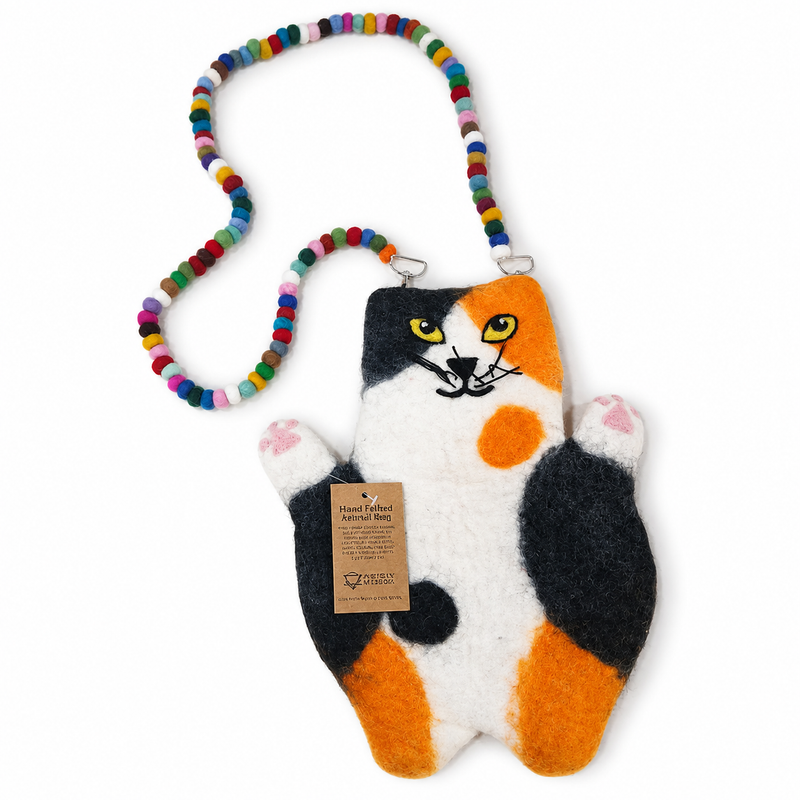 Witney, la bolsa de fieltro del Gato Plano