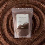 Arena perfumada para velas - Marrón moka - Cristal carmesí - 300 g