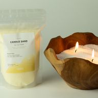 Vela perfumada Arena - Miel cálida - Blush Bloom - 300 g