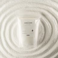 Arena para velas sin fragancia - blanca - 300 g