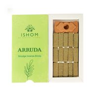 Paquete de 15 ladrillos de incienso natural y quemador - Arruda