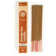 Caja de 12 varillas de incienso védico - Mandarina-Vainilla
