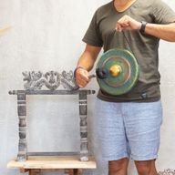 Gong pequeño con soporte - 25 cm - Greenwash
