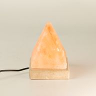 Lámpara de sal piramidal USB de calidad - 9 cm (una unidad)