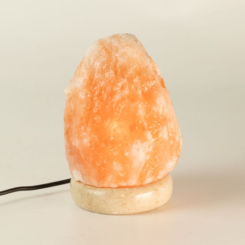 Lámpara de sal natural USB de calidad - 11,5 cm (multicolor)