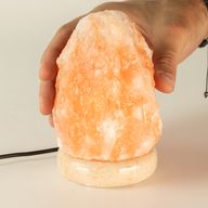 Lámpara de sal natural USB de calidad - 11,5 cm (multicolor)