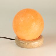 Lámpara de sal USB de calidad en forma de bola - 8 cm (una)
