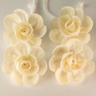 Flores de difusor naturales – Loto grande en cuerda