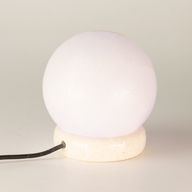 Lámpara de Sal USB en forma de bola blanca de calidad - 9 cm (multicolor)