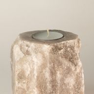 Portavelas de sal gris 600-800 g