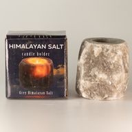 Portavelas de sal gris 600-800 g