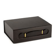 Caja de regalo plegable - cesta mediana (24x18.2x8cm) - Negro