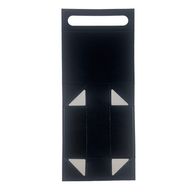 Caja de regalo plegable - cesta mediana (24x18.2x8cm) - Negro