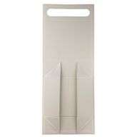 Caja de regalo plana - cesta mediana (24x18.2x8cm) - Blanco