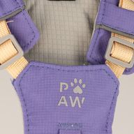 PAW - S (4-8 kg) Arnés de paso para perros Guardian con malla reflectante - Lavanda - Colgante de amatista