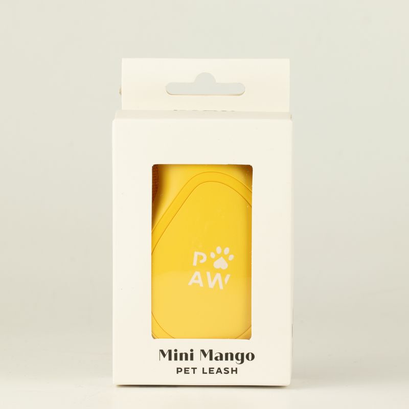 Correa para mascota Paw Pet - Mini Mango - Amarillo - 3m
