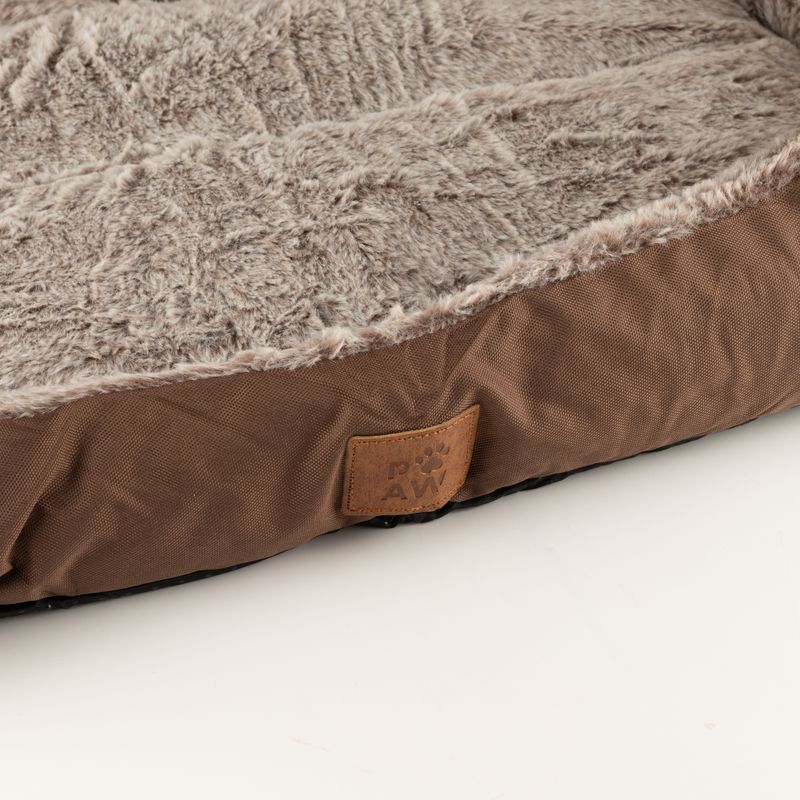 Cama de patitas - Oso de peluche marrón mediano - 70x55x18 cm