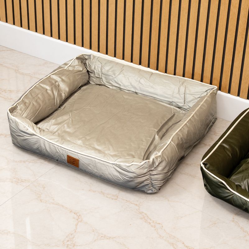 Cama para patas - Mediana Caqui Beige - 70x60x15cm