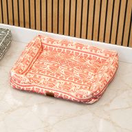 Cama para patitas - Elefante afortunado - Rojo 60x50x14 cm