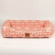 Cama para patitas - Elefante afortunado - Rojo 60x50x14 cm