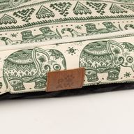 Paw Bed - Lucky Elephant - Verde - 60x50x14cm