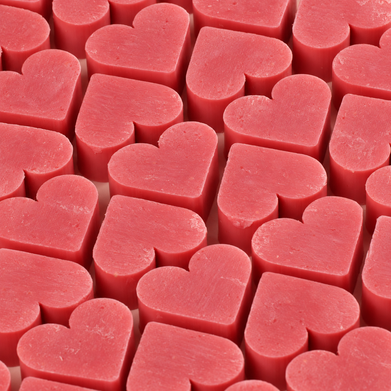 Jabones para Huéspedes con Corazón - Rosa Silvestre