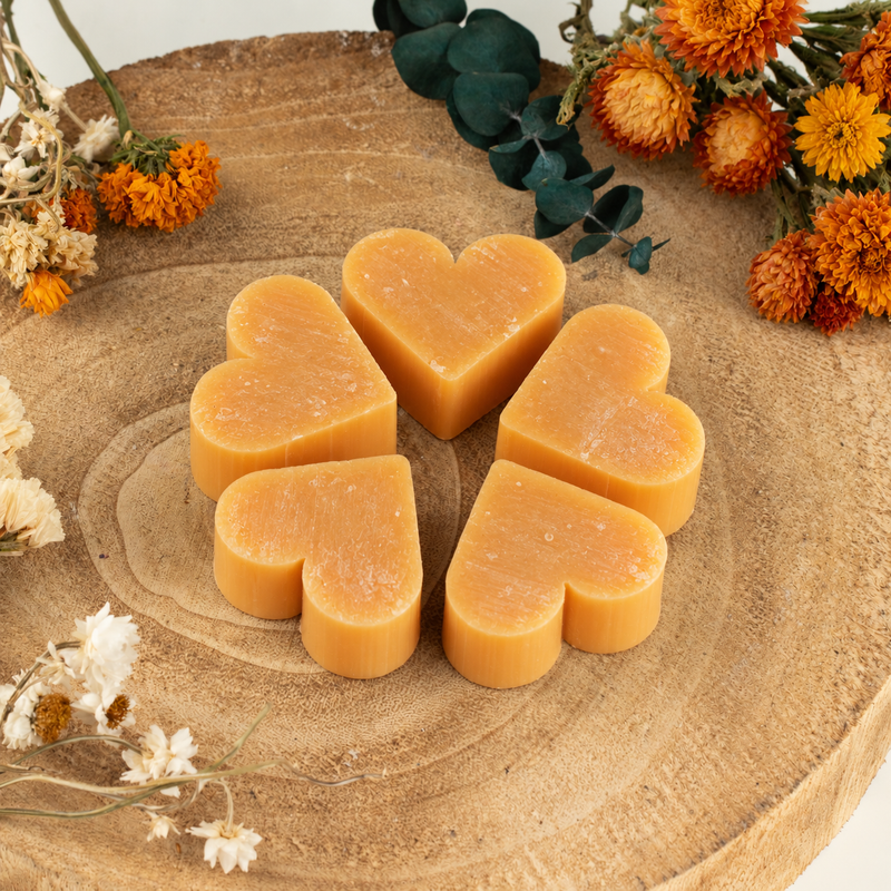 Jabones para huéspedes del corazón - Naranja y jengibre cálido