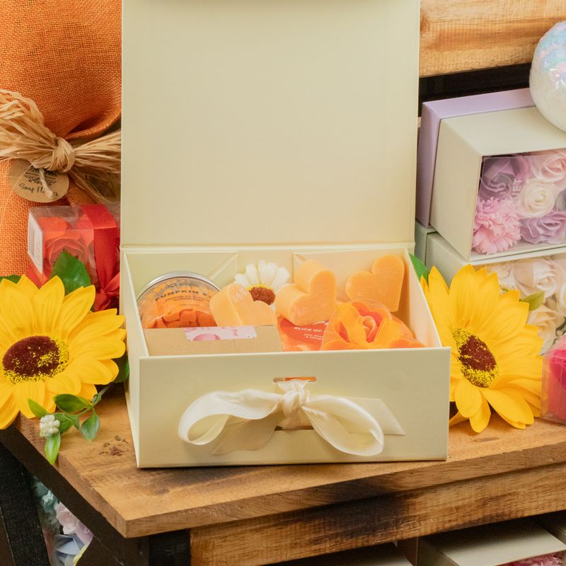 Jabones para huéspedes del corazón - Naranja y jengibre cálido