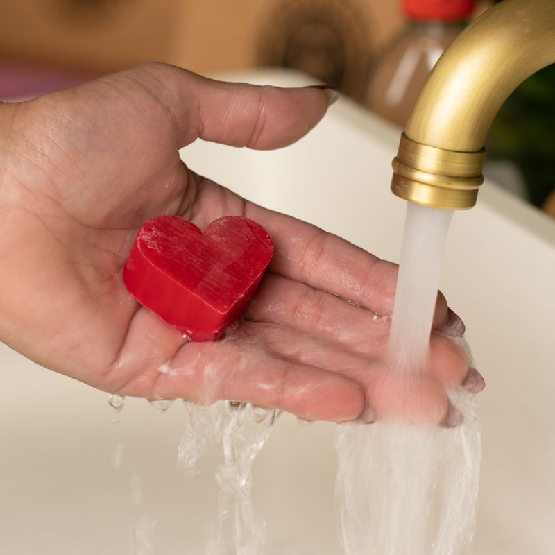 Heart Guest Soaps - Frambuesa