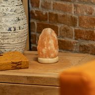 Lámpara de sal natural USB de calidad - 11,5 cm (multi)
